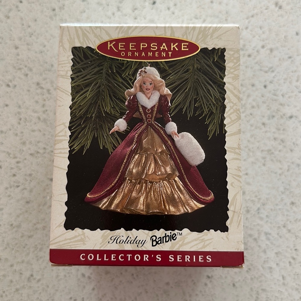 Hallmark Holiday Barbie keepsake ornament